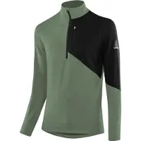Loeffler Block Transtex Merino Long Sleeve Base Layer Vert 52 Homme