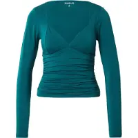 Abercrombie & Fitch T-shirt 'ZOE' pétrole