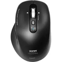 Port Designs 910202, droitier, optique, sans fil RF + Bluetooth, 3200 DPI, noir