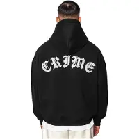 Dropsize Sweat-shirt noir / blanc