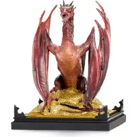 Noble Collection Lord Of The Rings Diorama Figure Smaug 17 Cm Figure Doré