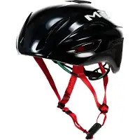 Met Casque Manta Mips Noir Rouge, Taille M (56-58 cm)
