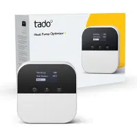 Tado Optimiseur de pompe à chaleur X Noir et blanc