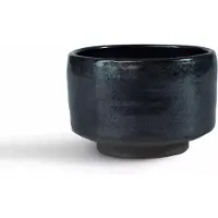 Moya Matcha Matchawan Yuro - Bol à matcha, Accessoires de thé, Noir, Gris