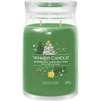 Yankee candle Shimmering Christmas Tree bougie parfumée Signature 567 g