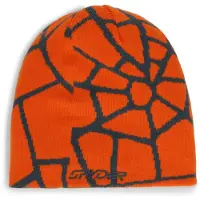 Spyder Reversible Web Beanie Orange