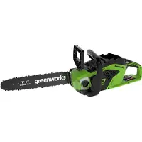 Greenworks Tronçonneuse 40 V 35 cm