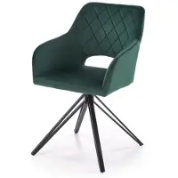 Halmar Chaise K535 vert foncé