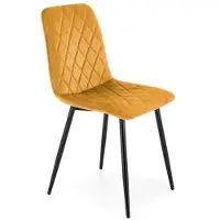 Halmar Chaise K525 moutarde / noir
