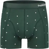 Pockies Boxers curry / vert foncé / blanc