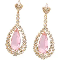 Gaya Boucles d'oreilles rose / rosé