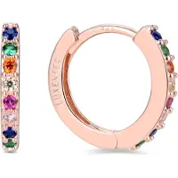 Luxenter Boucles d'oreilles 'Valarys' mélange de couleurs