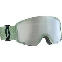 SCOTT Shield Ski Goggles Vert Amplifier White Chrome/CAT2