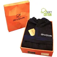 Givova Scatolato Bathrobe Bleu M