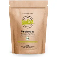 Biotiva Poudre d'herbe d'orge 200 g issue de l'agriculture biologique