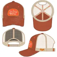 Von Dutch Vd/1/cb/mac/11 Cap Orange