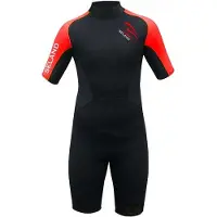 Seland Ari Neoprene 2.5 Mm Junior Short Sleeve Shorty Noir 24 Months Garçon