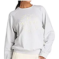Wilson Classic Crew Sweatshirt Blanc S Femme
