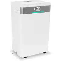 Vonroc Déshumidificateur - 20L/jour - réservoir 4,5L - Wi-Fi | HEPA & Filtre à charbon