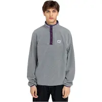 Element Abenaki Fleece avec Demi Zip Gris L Homme Gris L