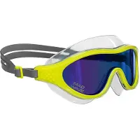 Madwave Shade Rainbow Mirror Swimming Mask Vert