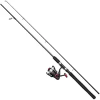 Dam Ensemble canne-moulinet Full Tech Argent 1,80 m / 5-20 g Argent 1,80 m