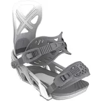 Bent Metal Anvil Snowboard Bindings Gris L