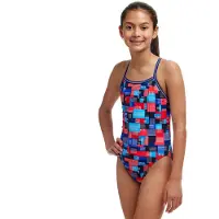 Funkita Single Strap Swimsuit Multicolore 10 Years Fille