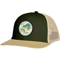Salty Crew Mahi Club Retro Trucker Cap Vert