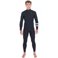 Hurley Advant 4/3 Mm Long Sleeve Chest Zip Neoprene Suit Noir MS Homme