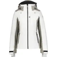Icepeak - Veste de ski/snowboard stretch - Faenza W Blanc Optique pour Femme - Taille 40 FR