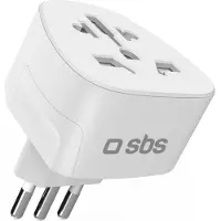SBS TEADAPTITWORLD, Type L (IT), Universel, Direct, Direct, Type A, Type B, Type C, Type E (FR), Type F, Type G (UK), Type I (AU), Type L (IT), 100 - 250 V