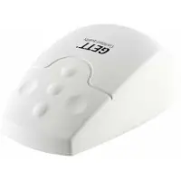 GETT GCQ - Maus - rechts- und linkshändig - optisch - 5 Tasten - kabellos - 2.4 GHz - kabelloser Empfänger (USB)