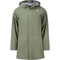 K-way - Parka isolante et imperméable - Jarno Twill Marmotta Green B Blue A pour Homme - Taille S - Vert