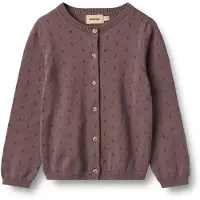 Wheat Cardigan 'Maia' prune