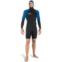 Mares 2nd Skin 1.5 Mm Long Sleeve Shorty Noir 2XL Homme
