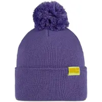 Buff Knitted Beanie Bleu Enfants