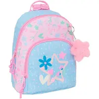 Safta Blackfit8 Smile Mini 9.75l 32x43x14 Cm Backpack Bleu,Rose Enfants