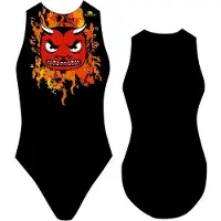 Turbo Devil Swimsuit Noir M Femme