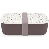 Miniland Nature Chick Lunch Box Beige Enfants