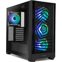 NOX Boîtier ATX semi-tour -Xtreme NXHUMMERPLASMA Noir
