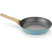 BRA Foodie A122228, poêle ronde, universelle, noire, Whitford QuanTanium, aluminium, acier, céramique, gaz, halogène, induction