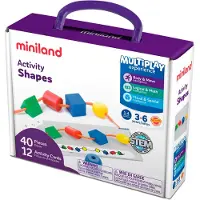 Miniland Activity Shapes Jouets Multicolores Multicolore One Size