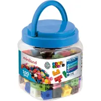 Miniland Toy Cubes 2 Cm 100 Units Multicolore Enfants