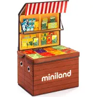 Miniland Market Box Multicolore Enfants