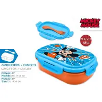 Kids Licensing Oficjalny lunch box dla dzieci Disney Mickey - akcesorium edukacyjne