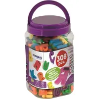 Miniland Magnetic Letters Capital 308 Units Multicolore Enfants