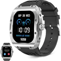 Ksix Montre connectée Hero AMOLED - Noir