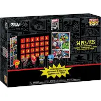 Funko POP! Calendrier de l'Avent Marvel Pocket Pop avec 24 figurines Pop Figurines Iron Man Captain Marvel Thanos