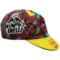 Cinelli Speciale Corsa Braulio Cap Multicolore Homme